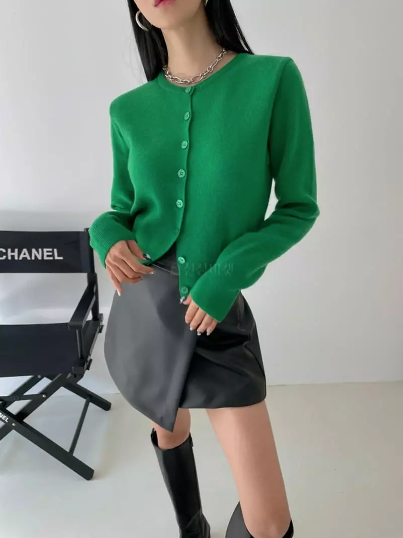 Highcolor - Korean Women Fashion - #momslook - Cash Cardigan - 4