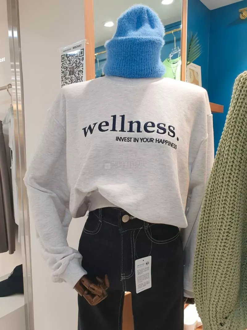 Highcolor - Korean Women Fashion - #womensfashion - Embrodiery Sweatshirt - 12