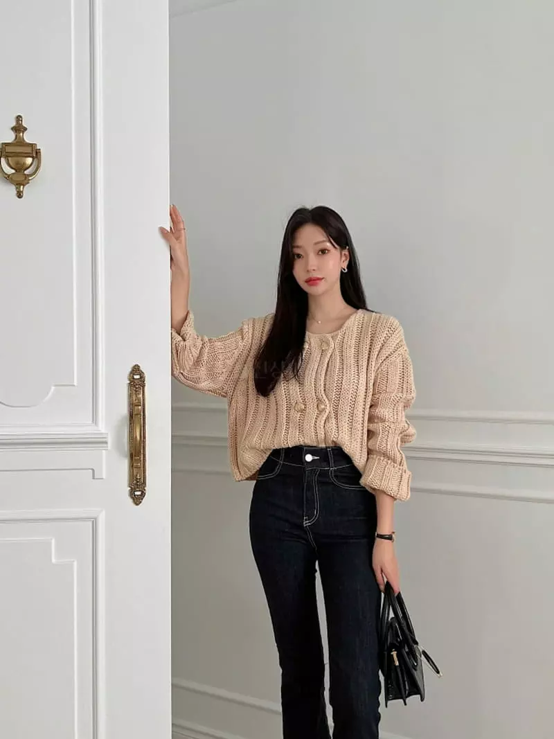 Highcolor - Korean Women Fashion - #womensfashion - Hanny Cardigan