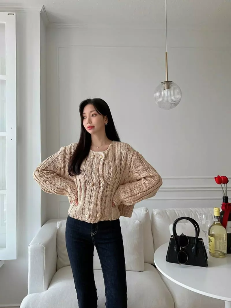 Highcolor - Korean Women Fashion - #womensfashion - Hanny Cardigan - 7