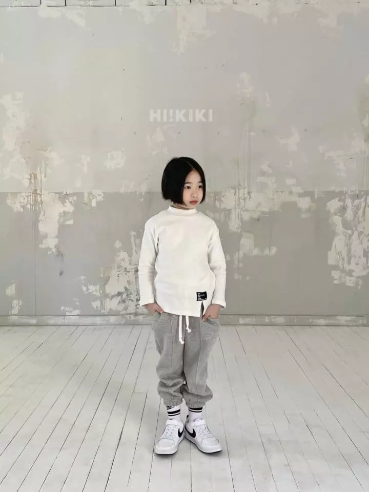 Hikiki - Korean Children Fashion - #Kfashion4kids - Slir Turtleneck Tee