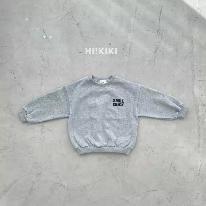 Hikiki - Korean Children Fashion - #Kfashion4kids - Smile Sweatshirt - 11