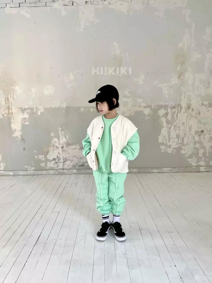 Hikiki - Korean Children Fashion - #childofig - Reversible Vest - 7