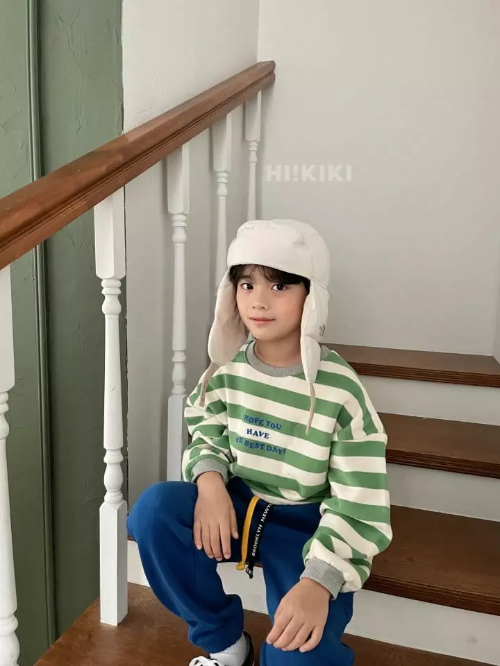 Hikiki - Korean Children Fashion - #stylishchildhood - Stripes Sweatshirt - 4