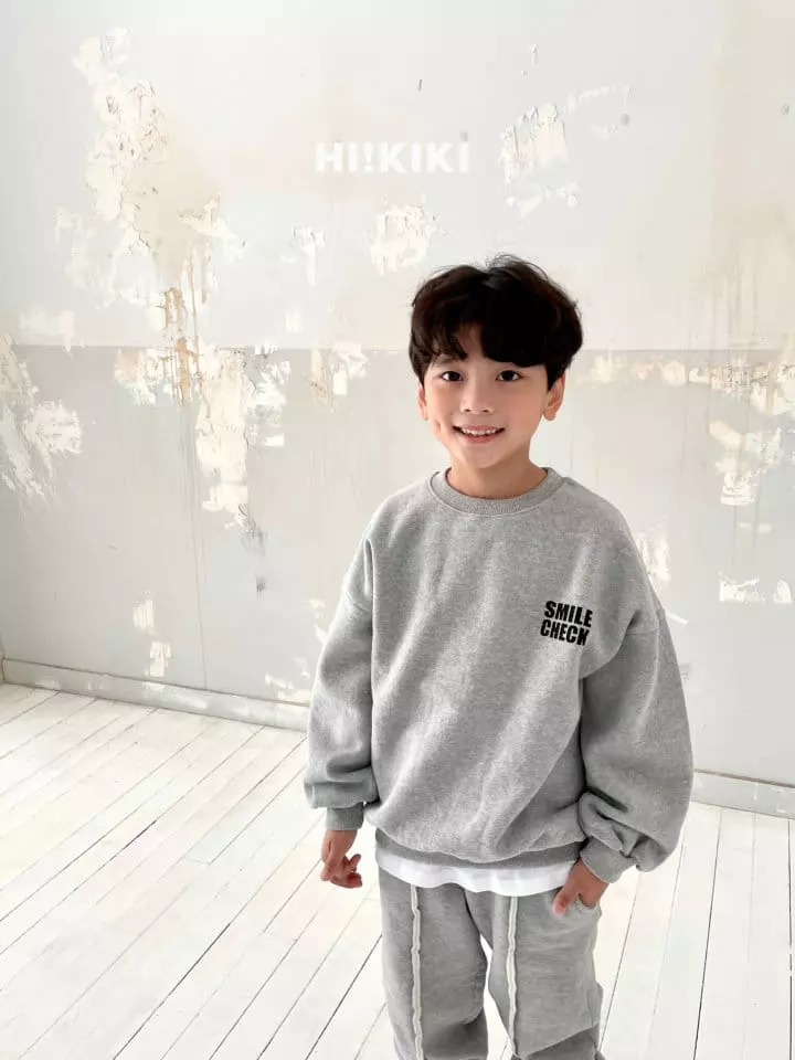 Hikiki - Korean Children Fashion - #childofig - Smile Sweatshirt - 3