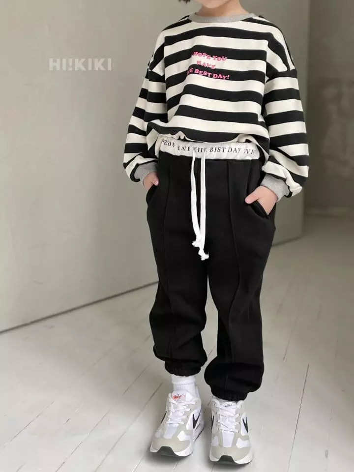 Hikiki - Korean Children Fashion - #childofig - Paint Banding Pants - 8