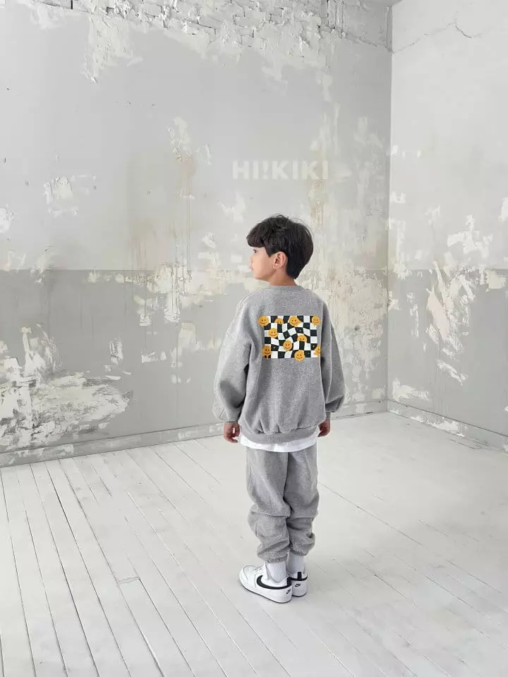 Hikiki - Korean Children Fashion - #childofig - Smile Sweatshirt - 4