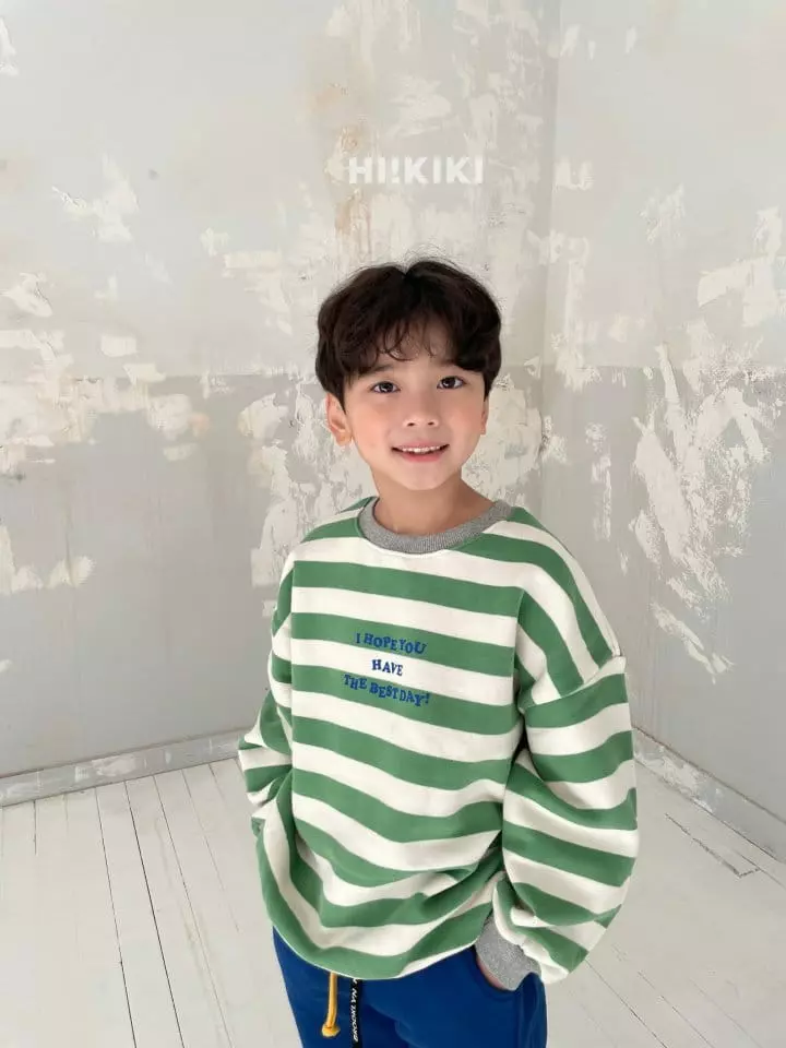 Hikiki - Korean Children Fashion - #designkidswear - Stripes Sweatshirt - 6