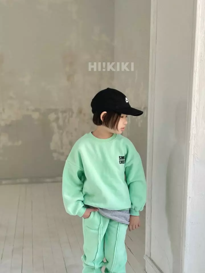 Hikiki - Korean Children Fashion - #designkidswear - Smile Sweatshirt - 5