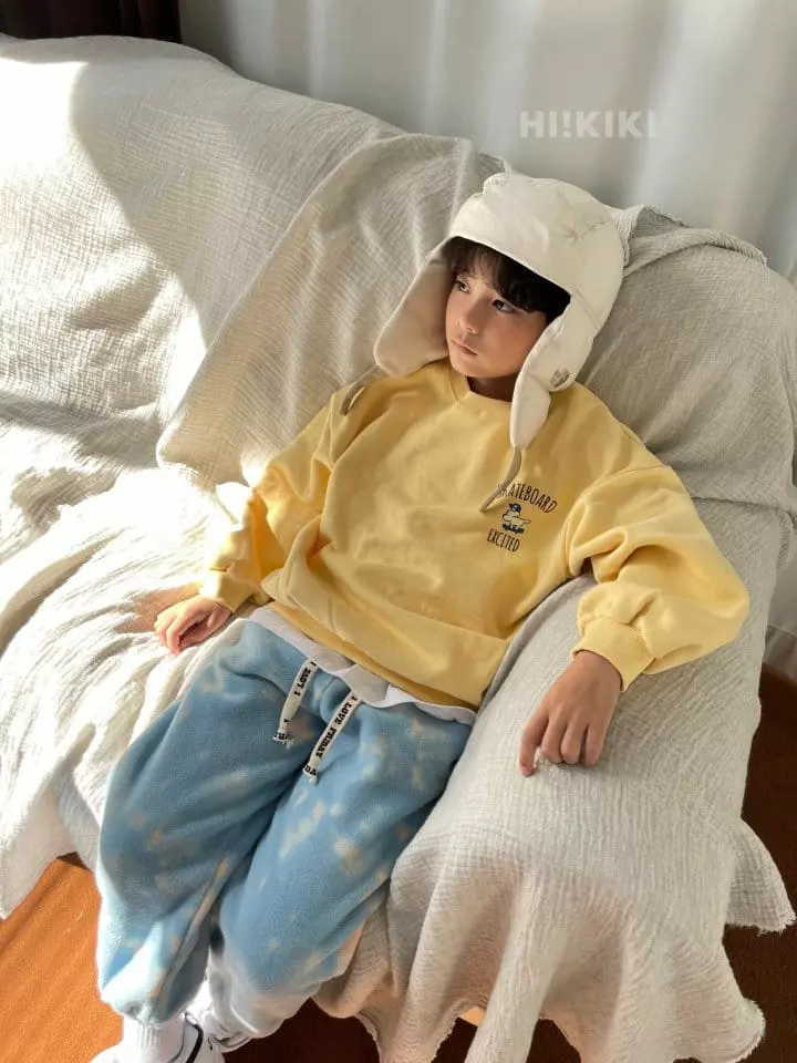 Hikiki - Korean Children Fashion - #designkidswear - Board Sweatshirt - 2