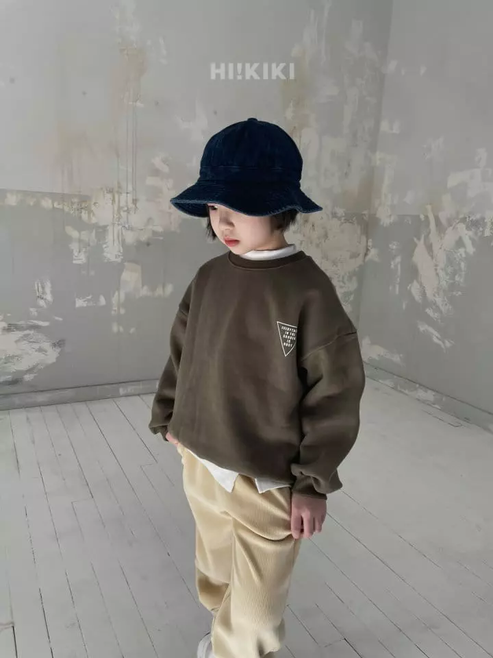 Hikiki - Korean Children Fashion - #discoveringself - Tringle Sweatshirt - 5