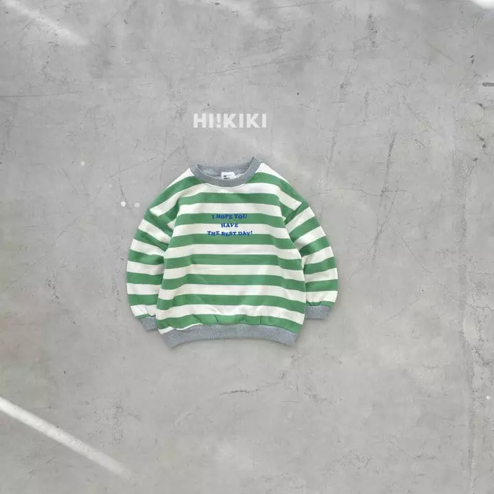 Hikiki - Korean Children Fashion - #kidsshorts - Stripes Sweatshirt - 9