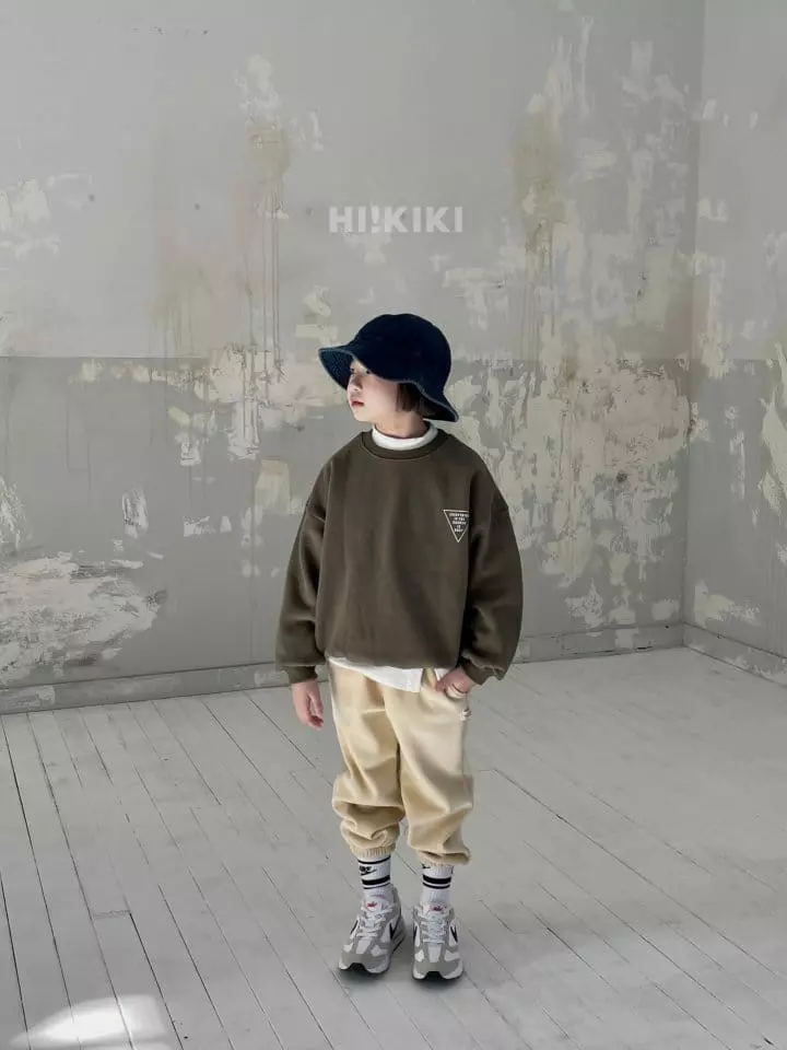Hikiki - Korean Children Fashion - #kidsshorts - Tringle Sweatshirt - 7