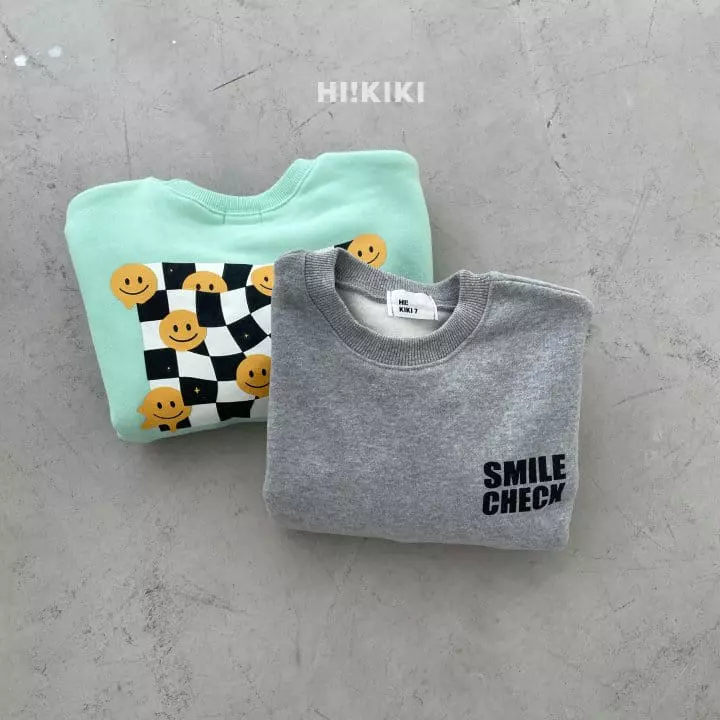 Hikiki - Korean Children Fashion - #littlefashionista - Smile Sweatshirt - 12