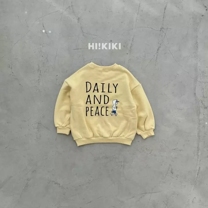 Hikiki - Korean Children Fashion - #minifashionista - Board Sweatshirt - 11