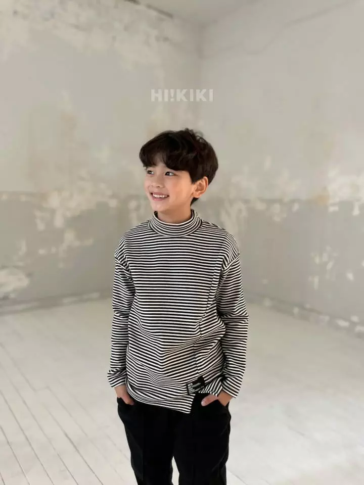 Hikiki - Korean Children Fashion - #prettylittlegirls - Slir Turtleneck Tee - 5