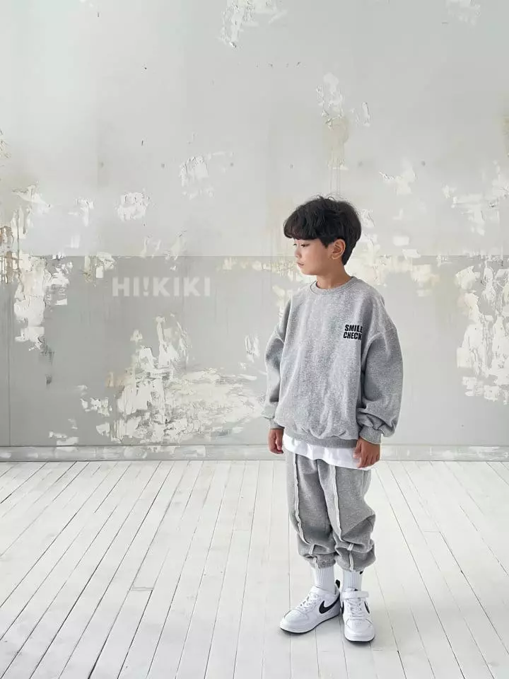 Hikiki - Korean Children Fashion - #stylishchildhood - Smile Sweatshirt - 2