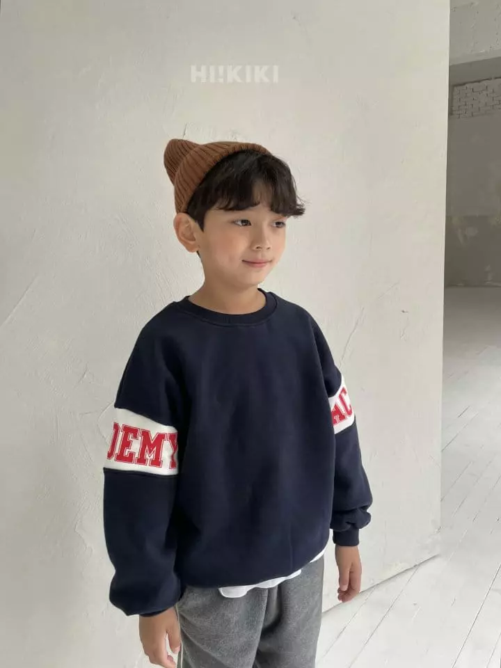Hikiki - Korean Children Fashion - #todddlerfashion - Academy Sweatshirt - 3