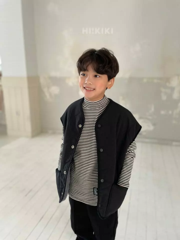 Hikiki - Korean Children Fashion - #toddlerclothing - Slir Turtleneck Tee - 7
