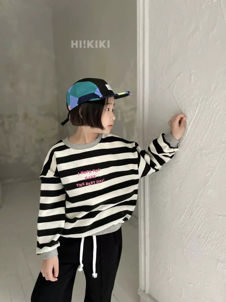 Hikiki - Korean Children Fashion - #toddlerclothing - Stripes Sweatshirt - 2