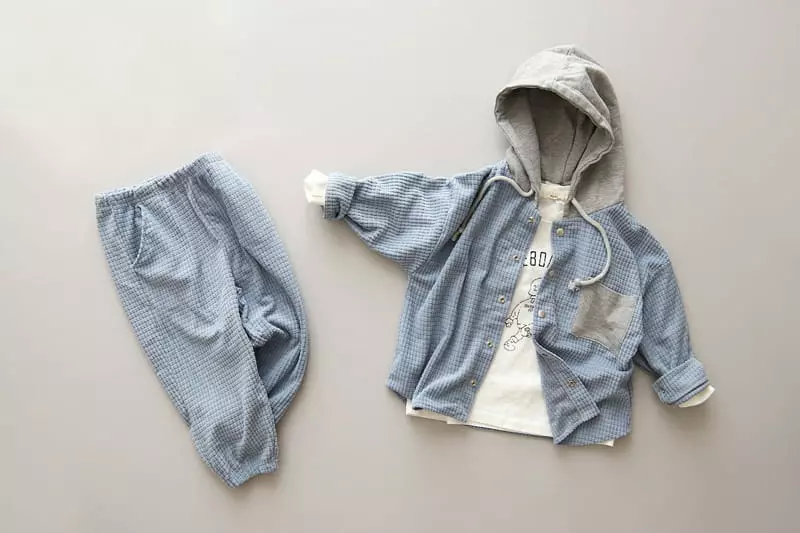 Hyvaa - Korean Children Fashion - #childofig - Square Veloure Shirt - 3