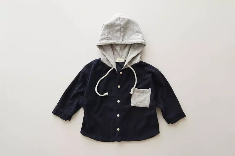Hyvaa - Korean Children Fashion - #childofig - Square Veloure Shirt - 4