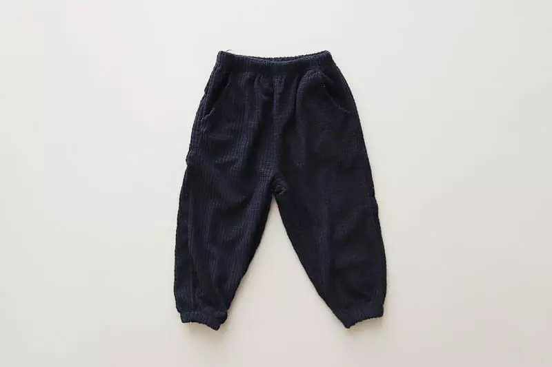 Hyvaa - Korean Children Fashion - #childofig - Square Veloure Pants - 4