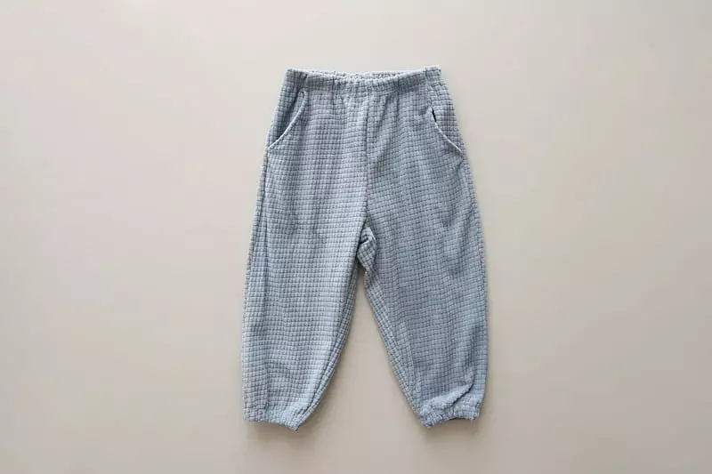 Hyvaa - Korean Children Fashion - #discoveringself - Square Veloure Pants - 6