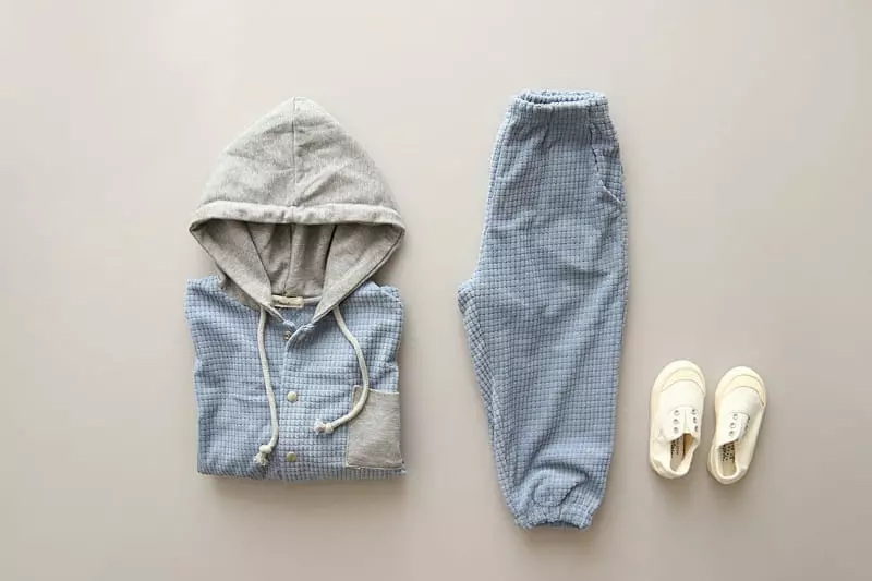 Hyvaa - Korean Children Fashion - #kidsshorts - Square Veloure Pants - 8