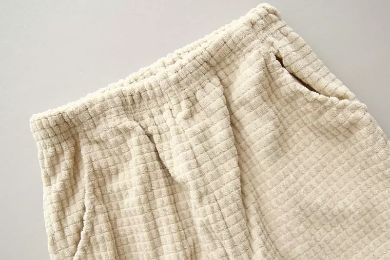 Hyvaa - Korean Children Fashion - #littlefashionista - Square Veloure Pants - 12
