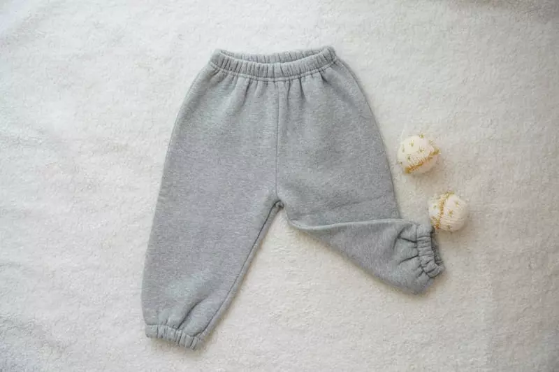 I Story Kids - Korean Children Fashion - #discoveringself - Fleece Overfit Pants - 5