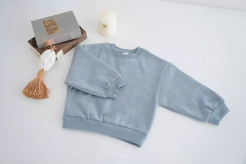 I Story Kids - Korean Children Fashion - #littlefashionista - Fleece Overfit Sweatshirt - 6