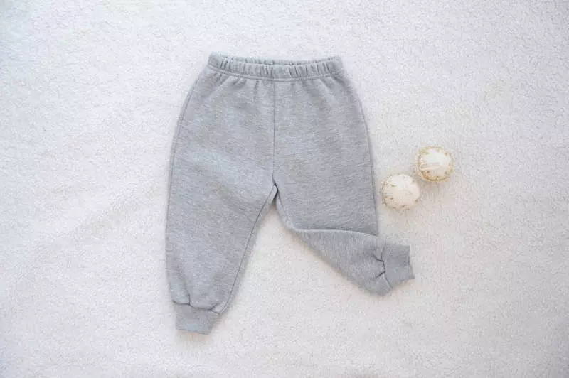 I Story Kids - Korean Children Fashion - #magicofchildhood - Fleece Bbang Piping Pants - 6