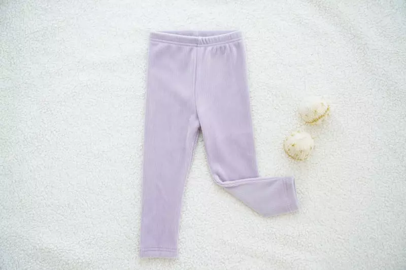I Story Kids - Korean Children Fashion - #magicofchildhood - Velvet Rib Leggings - 5