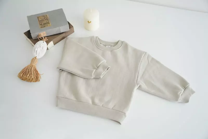 I Story Kids - Korean Children Fashion - #minifashionista - Fleece Overfit Sweatshirt - 8