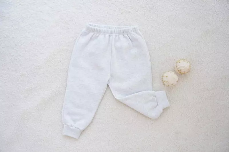 I Story Kids - Korean Children Fashion - #minifashionista - Fleece Bbang Piping Pants - 7