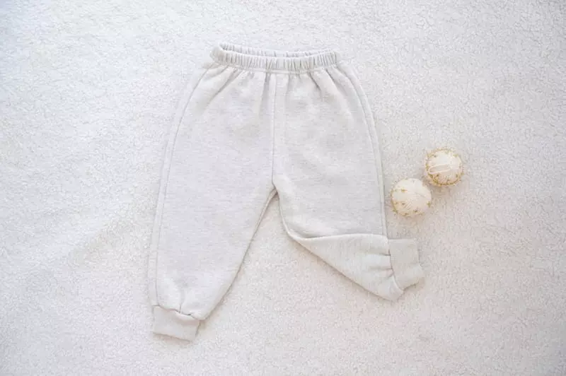 I Story Kids - Korean Children Fashion - #prettylittlegirls - Fleece Bbang Piping Pants - 8