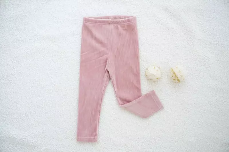 I Story Kids - Korean Children Fashion - #toddlerclothing - Velvet Rib Leggings - 9