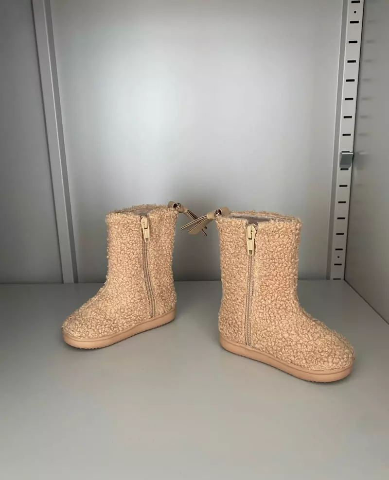 IWAI - Korean Children Fashion - #childofig - iw960 Teddy Boots - 5
