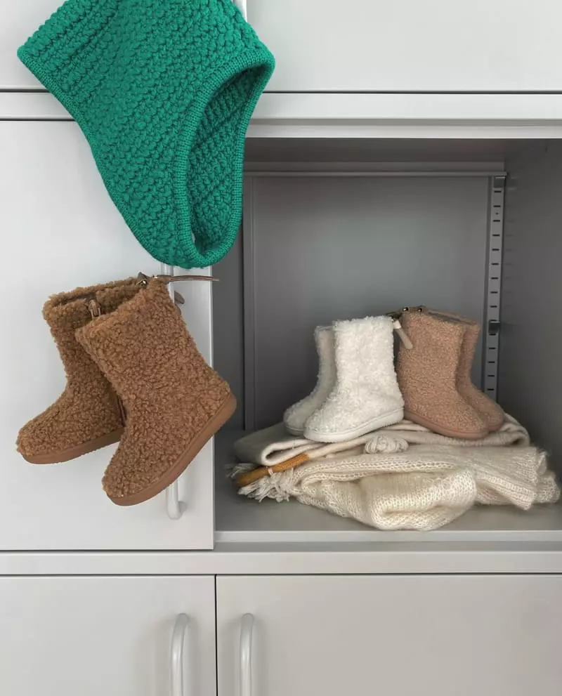 IWAI - Korean Children Fashion - #childofig - iw960 Teddy Boots - 6