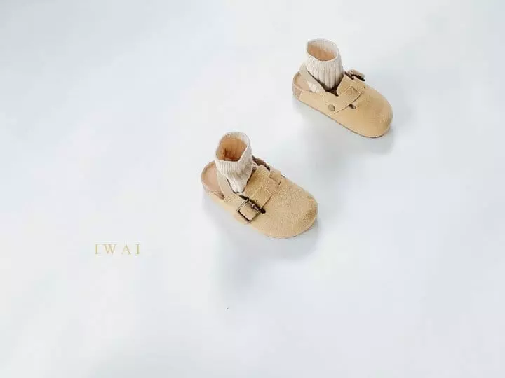 IWAI - Korean Children Fashion - #childrensboutique - 918 Tan Slipper - 8