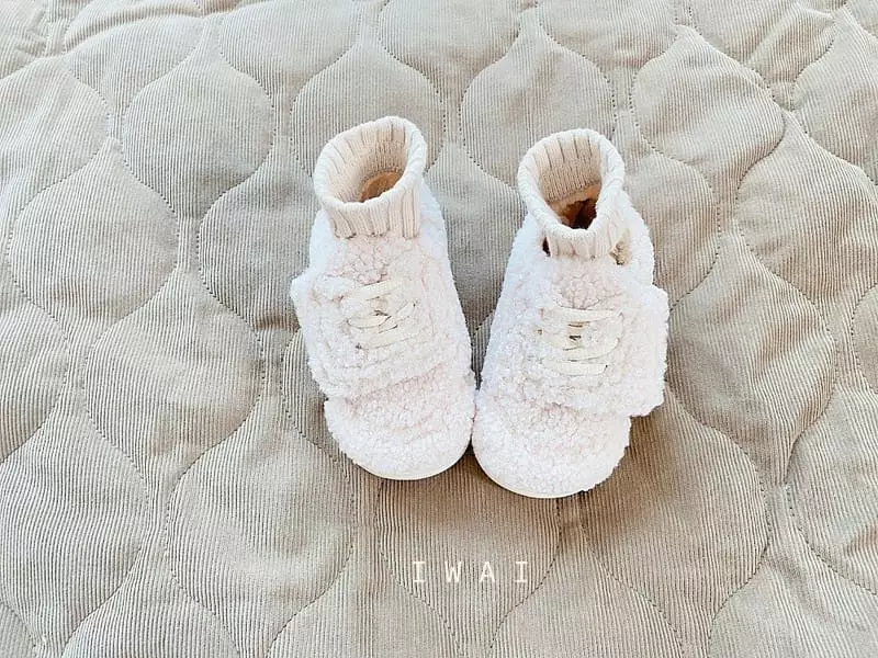 IWAI - Korean Children Fashion - #childrensboutique - 930 Pocket Veloure Sneackers - 3
