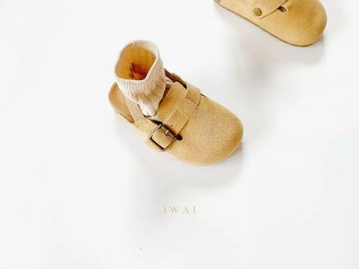 IWAI - Korean Children Fashion - #designkidswear - 918 Tan Slipper - 9