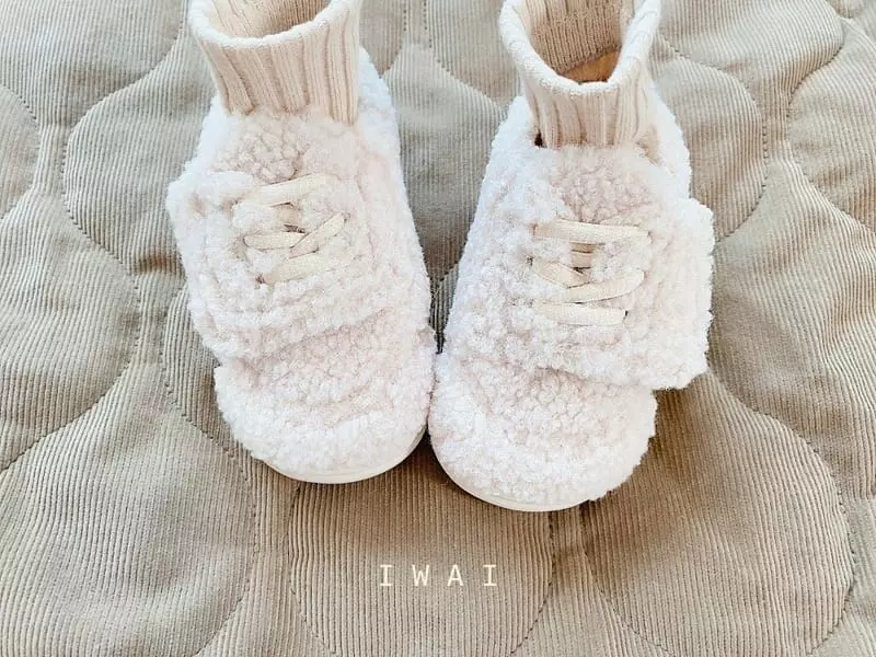 IWAI - Korean Children Fashion - #childrensboutique - 930 Pocket Veloure Sneackers - 4
