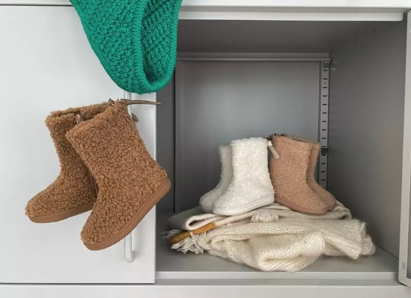 IWAI - Korean Children Fashion - #designkidswear - iw960 Teddy Boots - 8