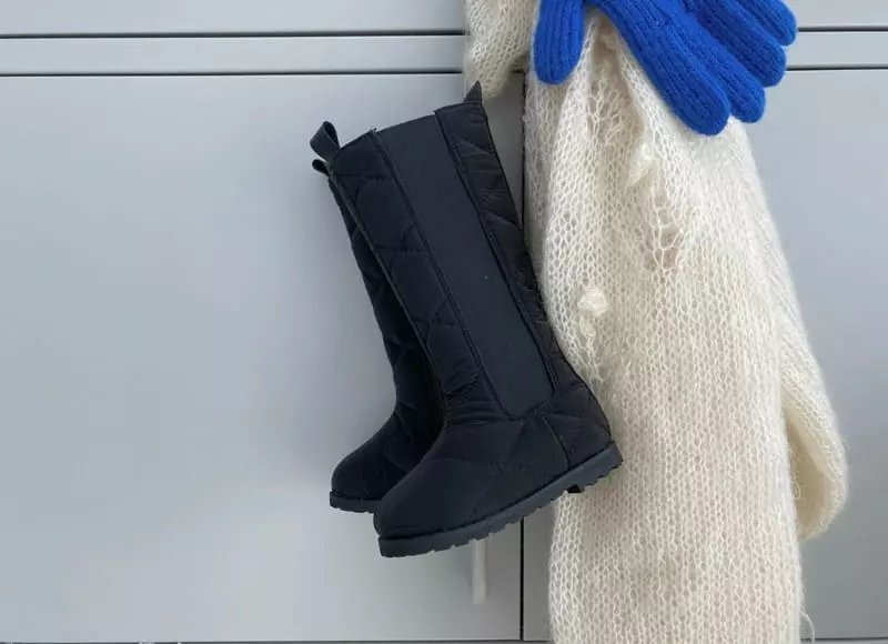 IWAI - Korean Children Fashion - #magicofchildhood - iw964 Black Sha Boots - 3