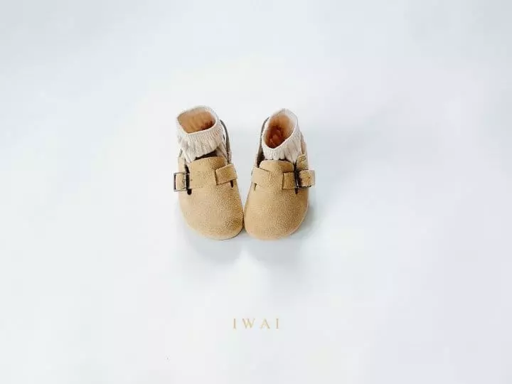IWAI - Korean Children Fashion - #minifashionista - 918 Tan Slipper - 2