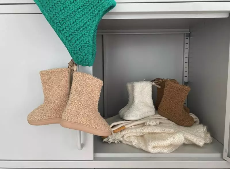 IWAI - Korean Children Fashion - #minifashionista - iw960 Teddy Boots - 3