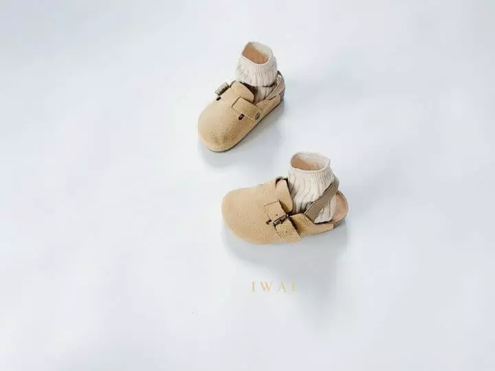 IWAI - Korean Children Fashion - #prettylittlegirls - 918 Tan Slipper - 4