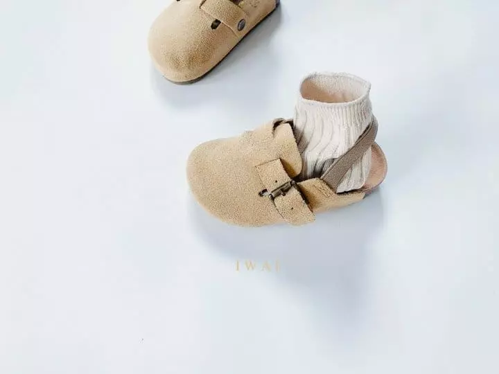 IWAI - Korean Children Fashion - #toddlerclothing - 918 Tan Slipper - 5